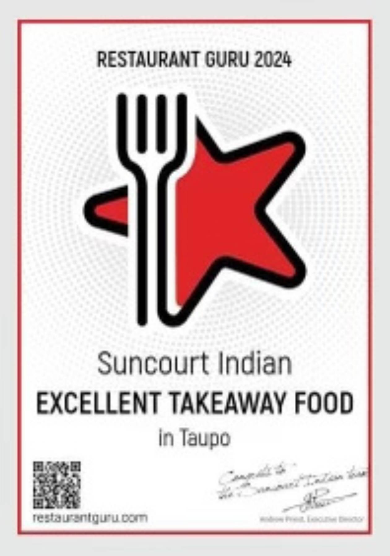 Taupo indian food